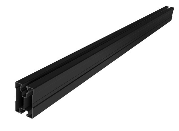 Modultragprofil RAIL 60 - 4750 mm, schwarz eloxiert günstig im WWS Photovoltaik Shop online bestellen